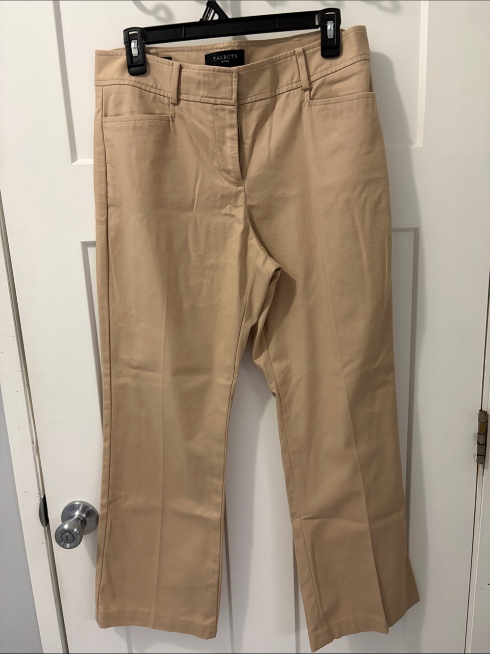 Talbots Tan Bootcut Dress Pants
